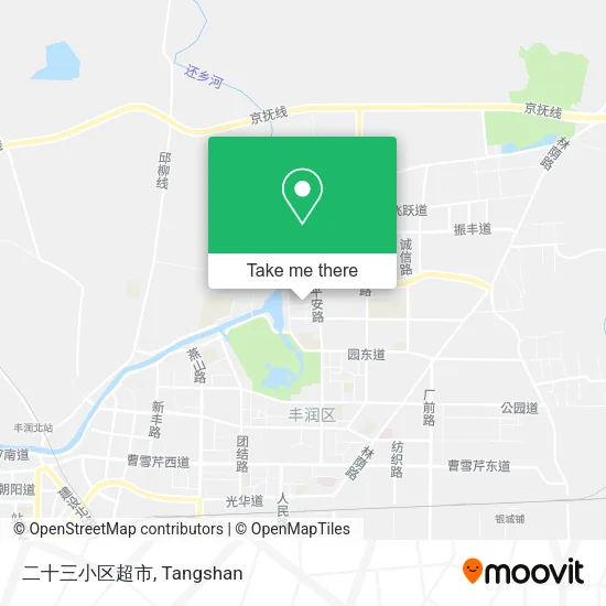 二十三小区超市 map