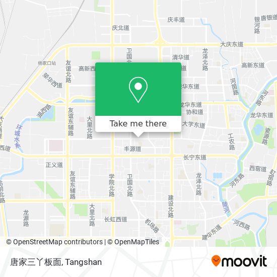 唐家三丫板面 map