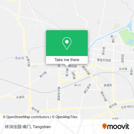 祥润佳园-南门 map