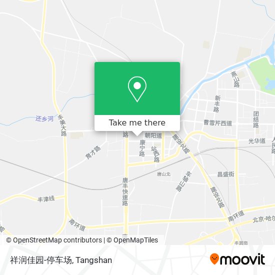 祥润佳园-停车场 map