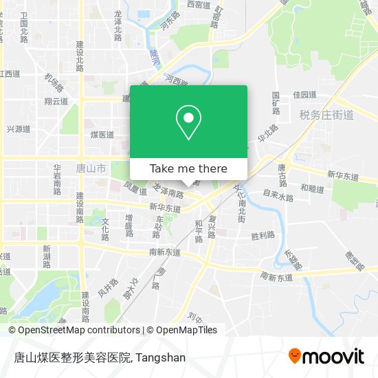 唐山煤医整形美容医院 map
