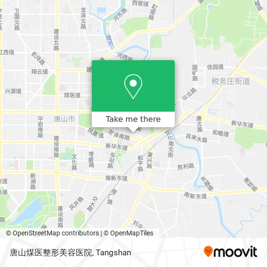 唐山煤医整形美容医院 map