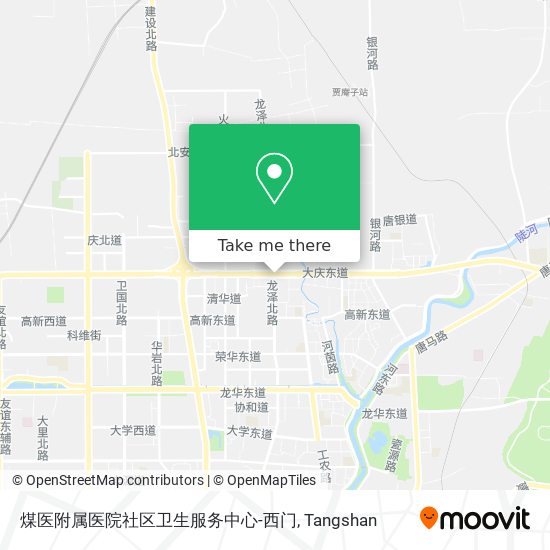 煤医附属医院社区卫生服务中心-西门 map