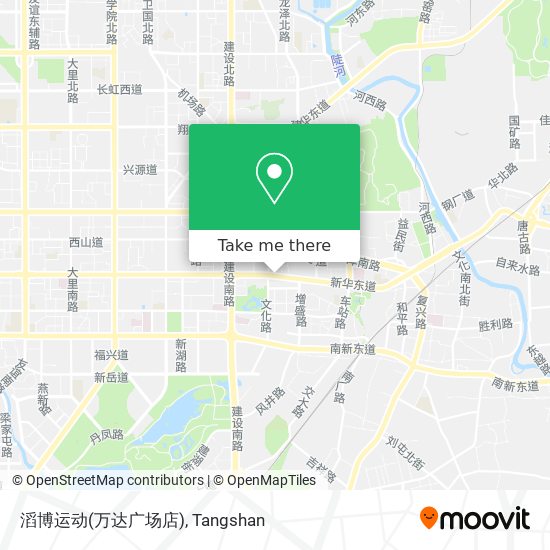 滔博运动(万达广场店) map