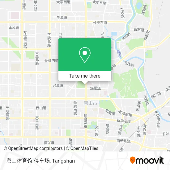 唐山体育馆-停车场 map