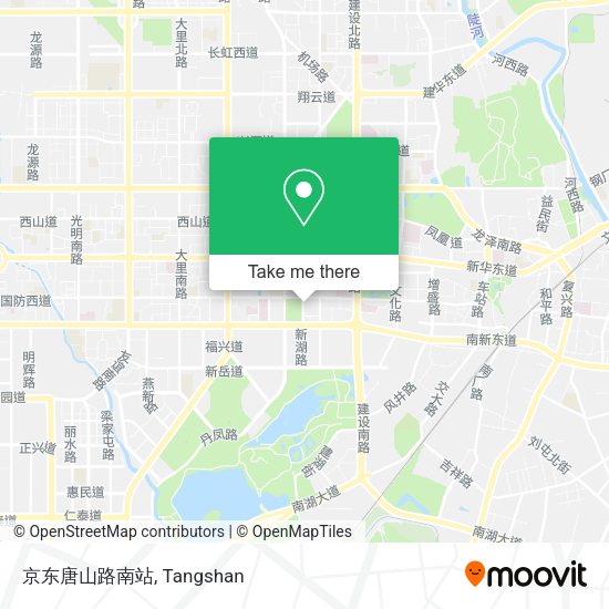 京东唐山路南站 map