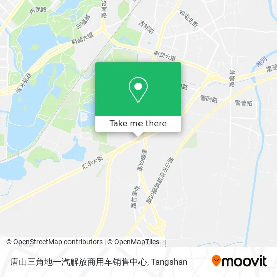 唐山三角地一汽解放商用车销售中心 map