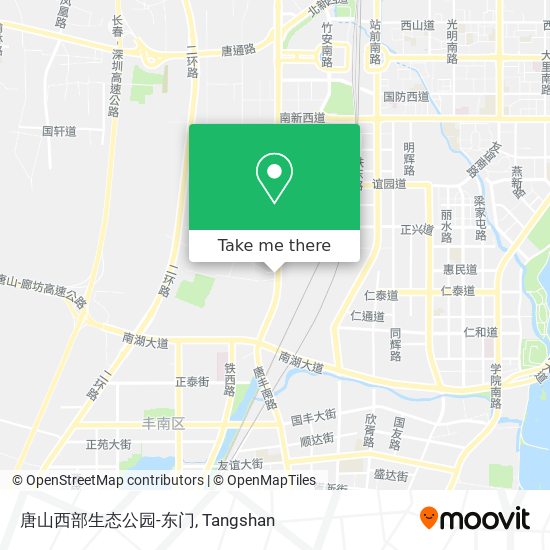 唐山西部生态公园-东门 map