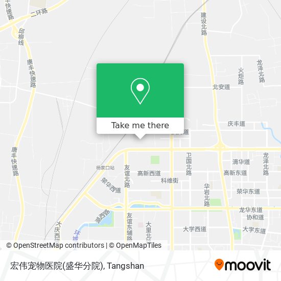 宏伟宠物医院(盛华分院) map