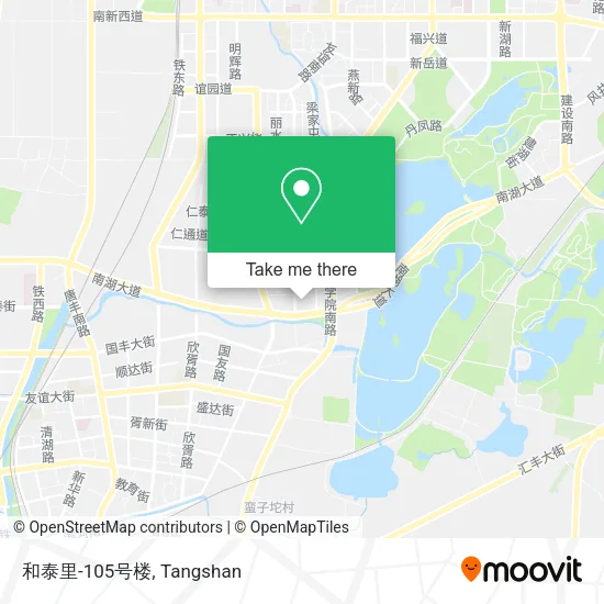 和泰里-105号楼 map
