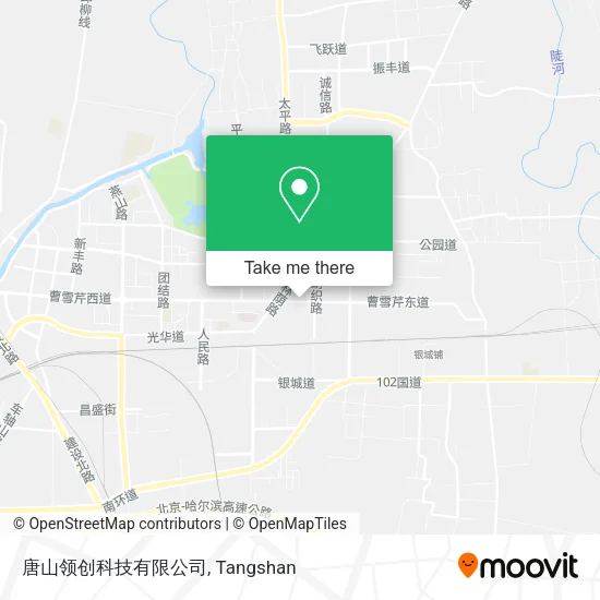 唐山领创科技有限公司 map