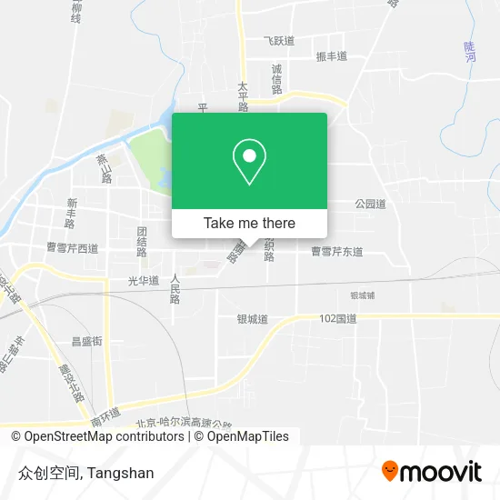 众创空间 map