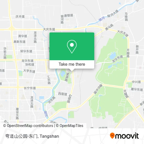 弯道山公园-东门 map