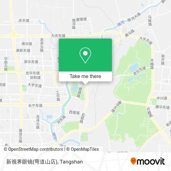新视界眼镜(弯道山店) map