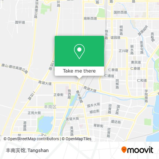 丰南宾馆 map