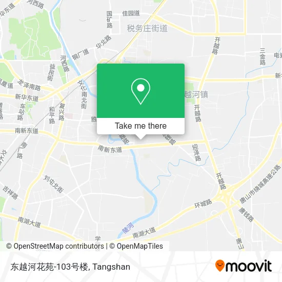 东越河花苑-103号楼 map