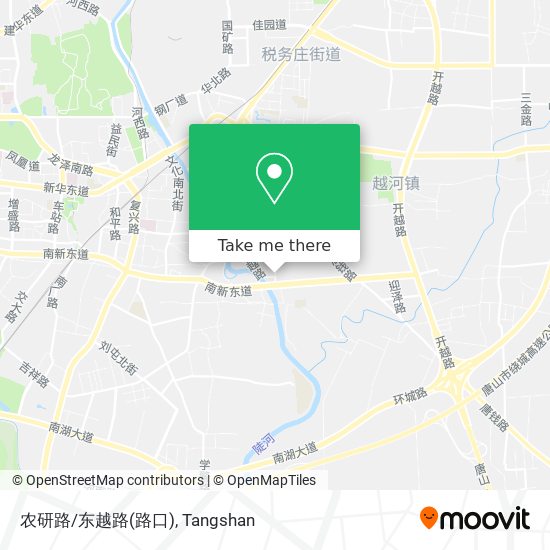 农研路/东越路(路口) map
