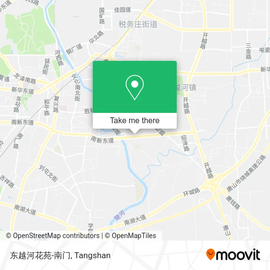 东越河花苑-南门 map