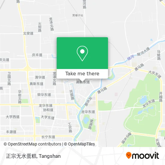 正宗无水蛋糕 map