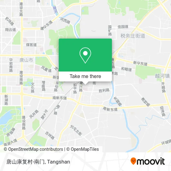 唐山康复村-南门 map