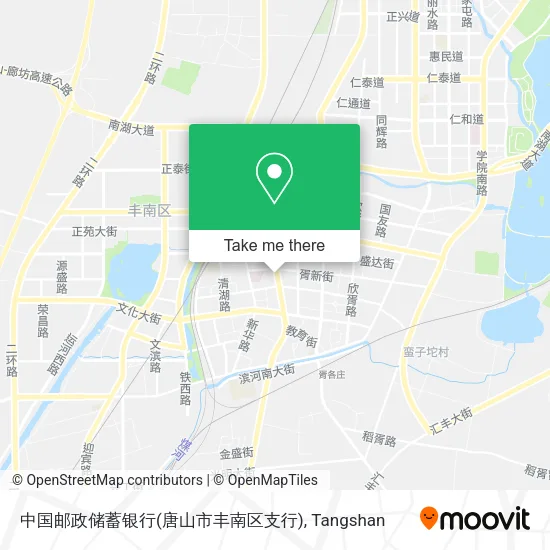 中国邮政储蓄银行(唐山市丰南区支行) map