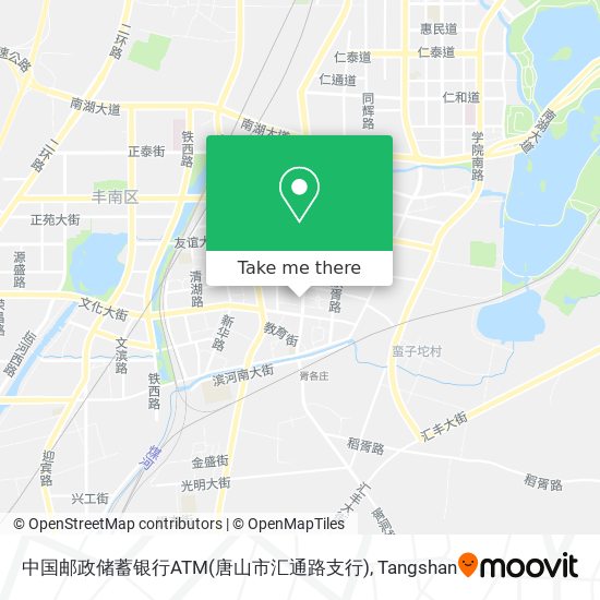 中国邮政储蓄银行ATM(唐山市汇通路支行) map