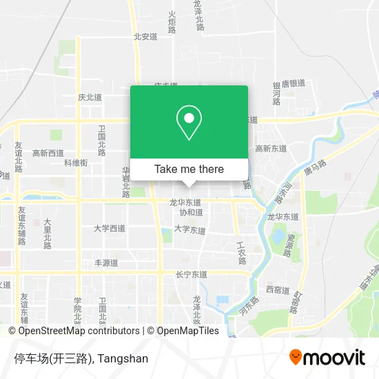 停车场(开三路) map