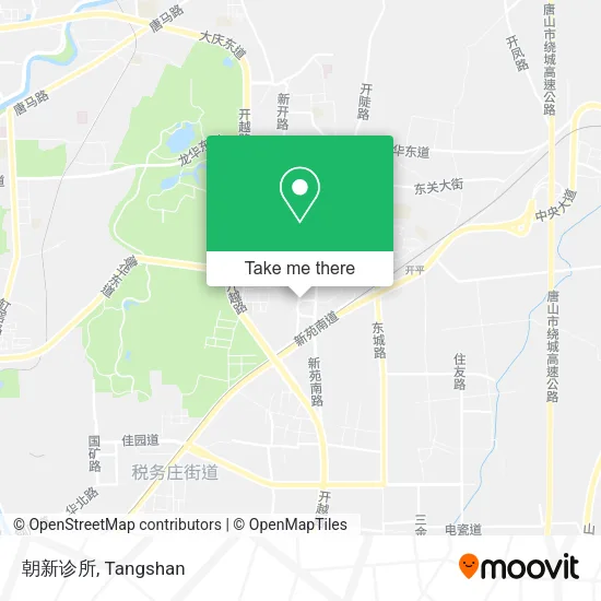 朝新诊所 map