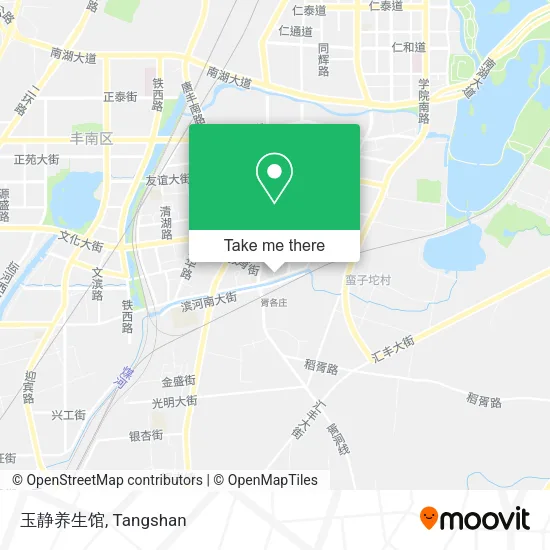 玉静养生馆 map