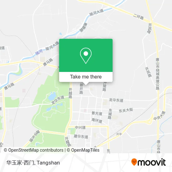 华玉家-西门 map
