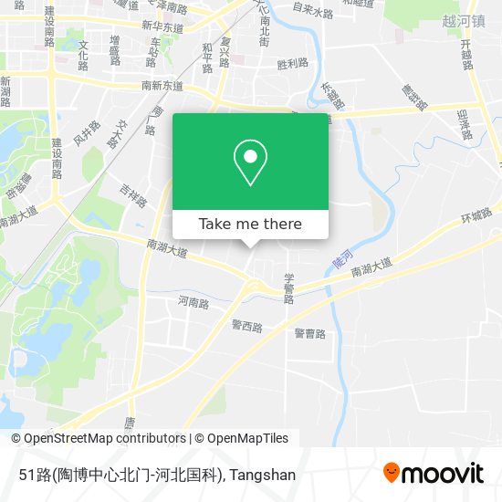 51路(陶博中心北门-河北国科) map