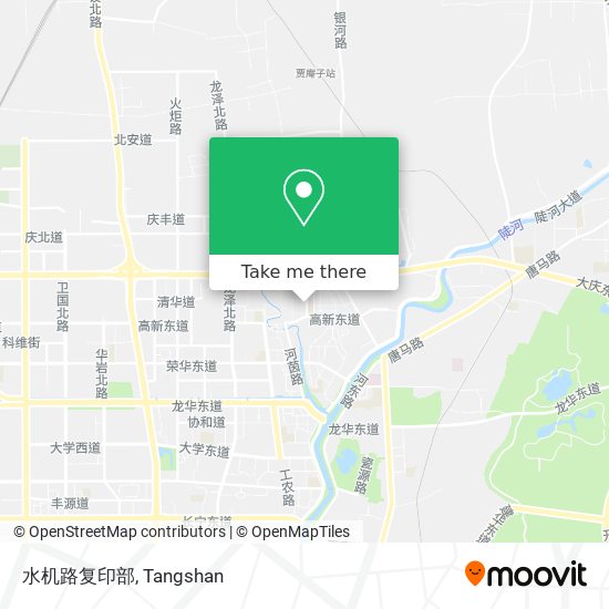 水机路复印部 map