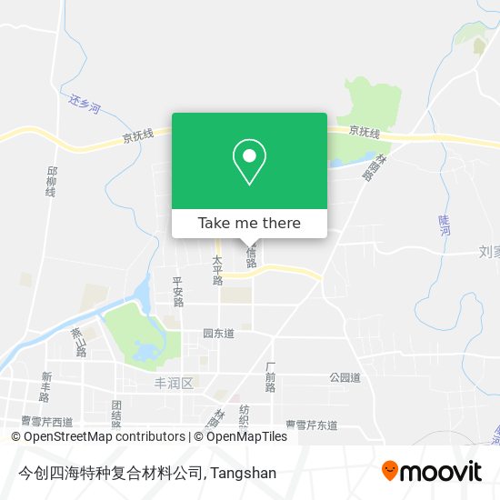 今创四海特种复合材料公司 map