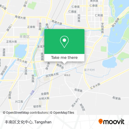 丰南区文化中心 map
