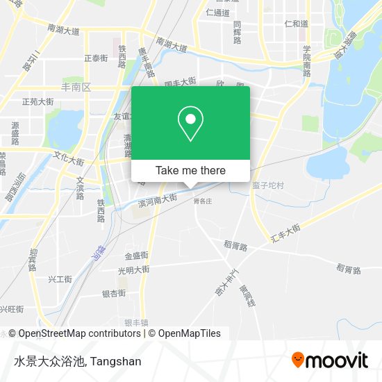 水景大众浴池 map