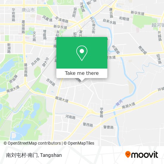 南刘屯村-南门 map