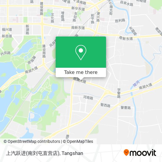 上汽跃进(南刘屯直营店) map