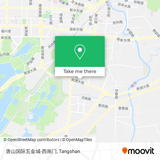 唐山国际五金城-西南门 map