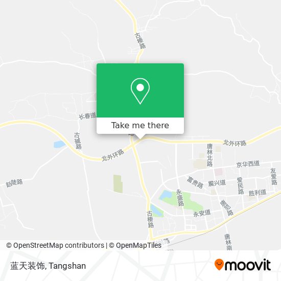 蓝天装饰 map
