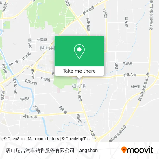 唐山瑞吉汽车销售服务有限公司 map