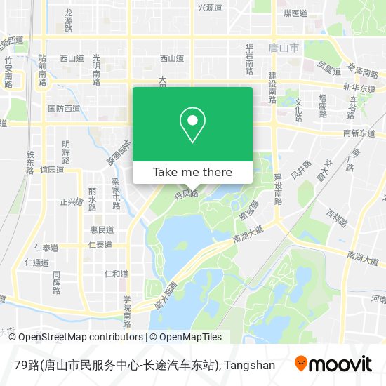 79路(唐山市民服务中心-长途汽车东站) map