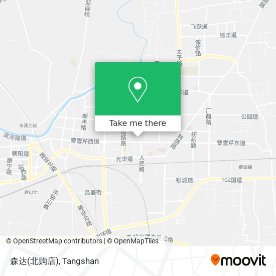 森达(北购店) map