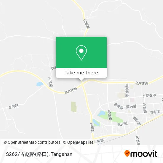 S262/古赵路(路口) map