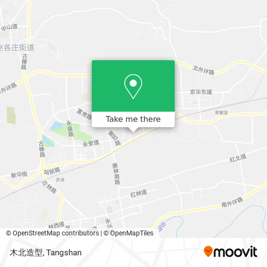 木北造型 map