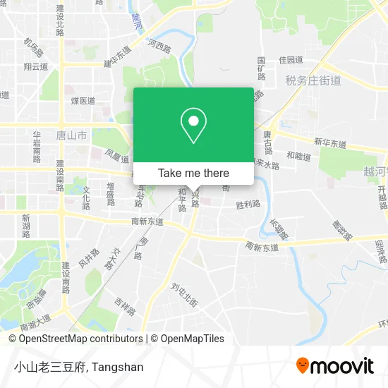 小山老三豆府 map