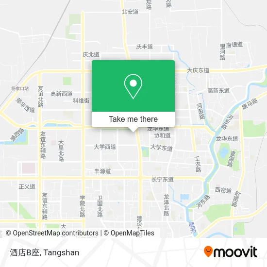 酒店B座 map