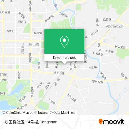 建国楼社区-14号楼 map