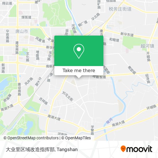 大业里区域改造指挥部 map