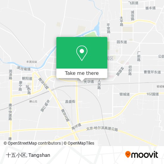 十五小区 map