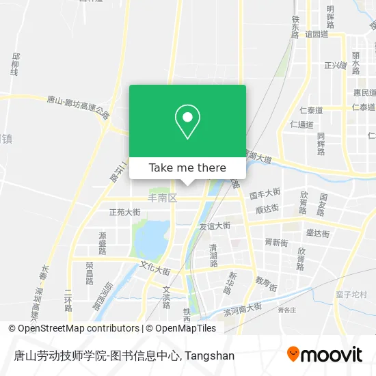 唐山劳动技师学院-图书信息中心 map